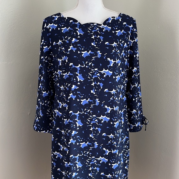 TALBOTS Crepe Shift Dress - Floral Print - Picture 5 of 14